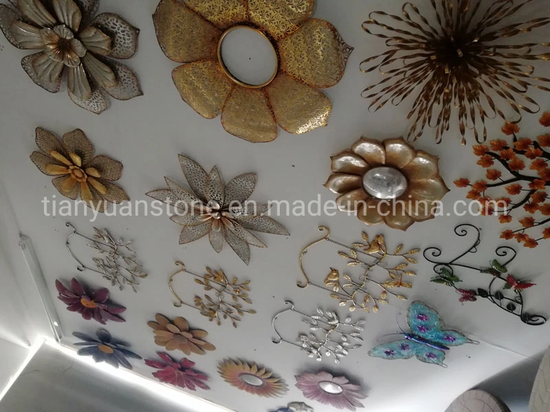 Wrought Iron Wall Hanging Modern Minimalist Wall Decoration Flower Customization